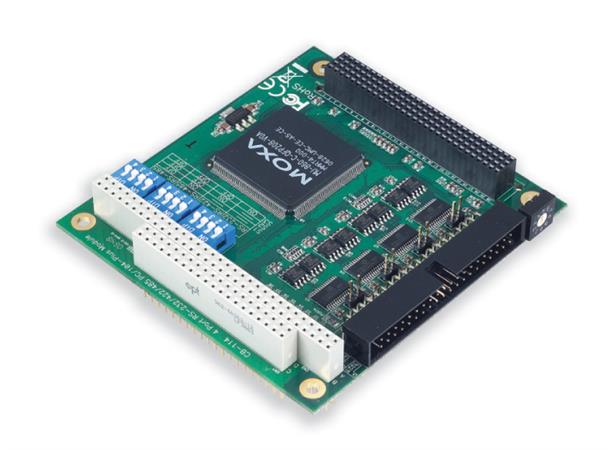 Moxa CB-114, PC/104 Plus Seriekort 4-port RS-232/422/485 PC-104+ 921.6 Kbps 
